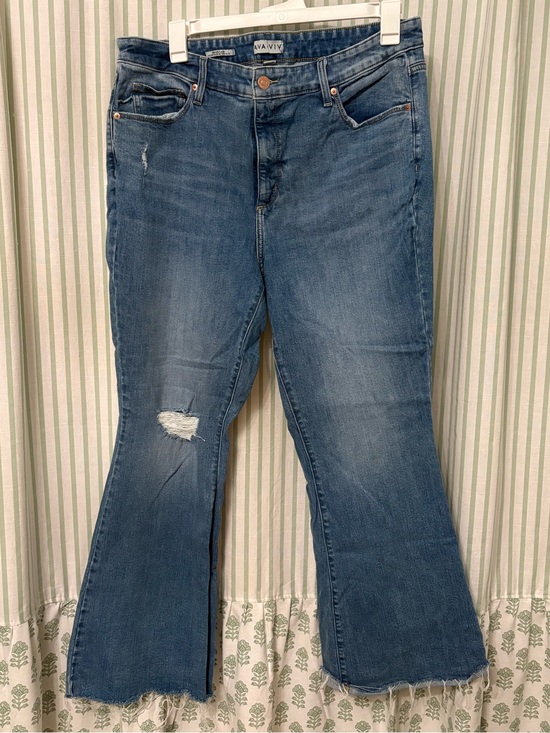 Ava & Viv Denim - High Rise Flare Jeans